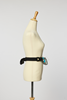 product on mannequin, alternate side view
